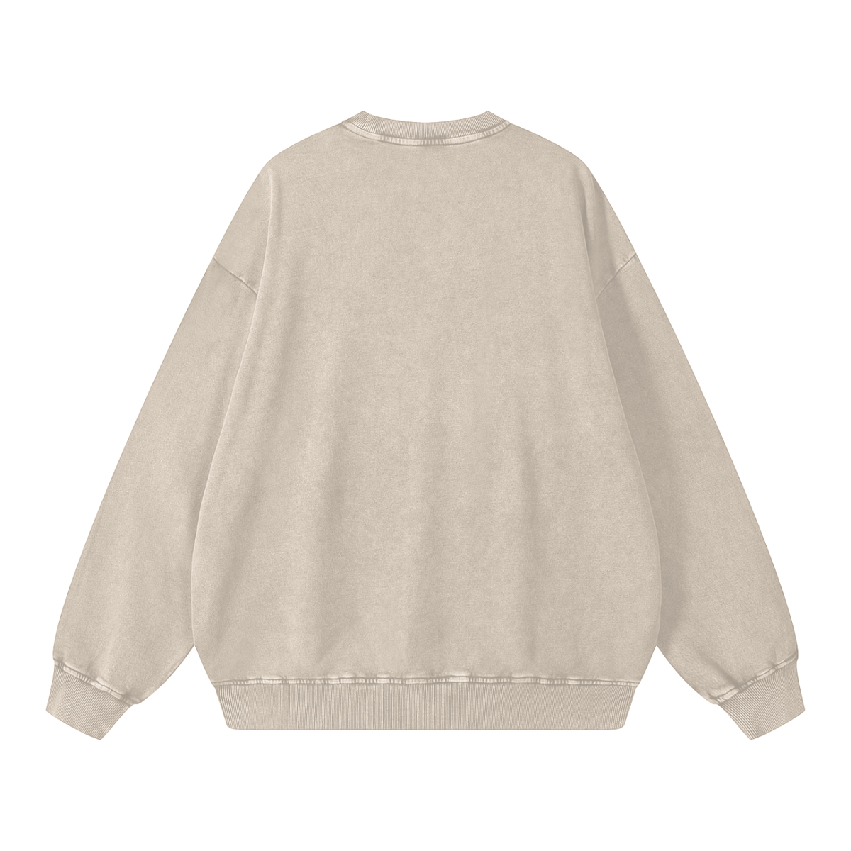 Snow Washed Oversized Sweatshirt