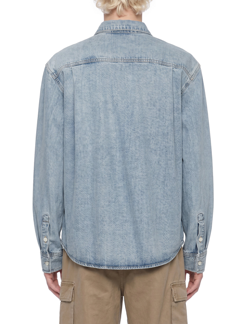 Unisex Vintage Wash Denim Shirt