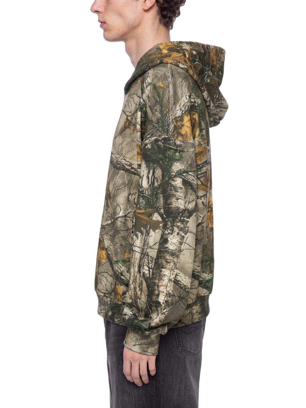 Unisex Waffle Tree Camo Boxy Hoodie